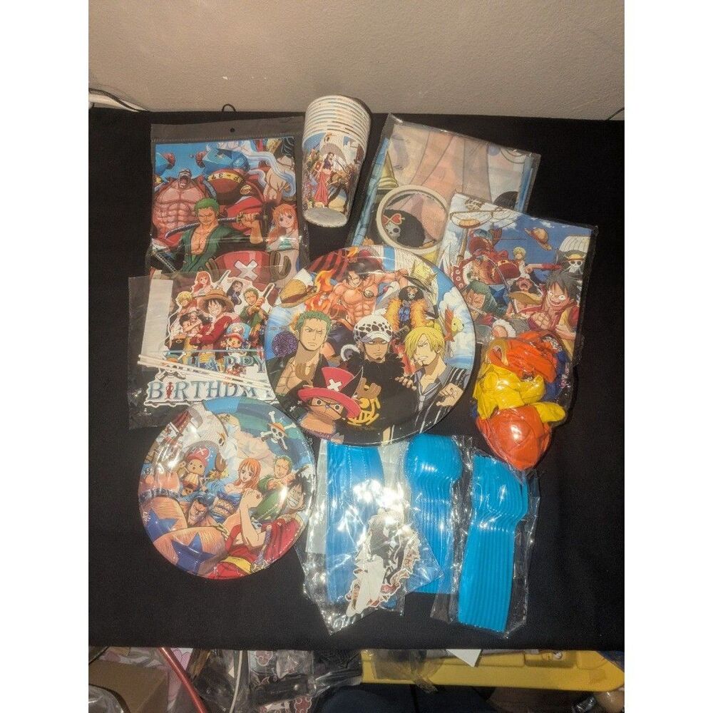 One Piece Anime Birthday Party Decorations